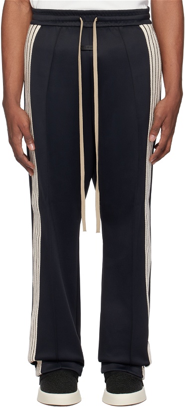 Photo: Fear of God Black Relaxed-Fit Sweatpants