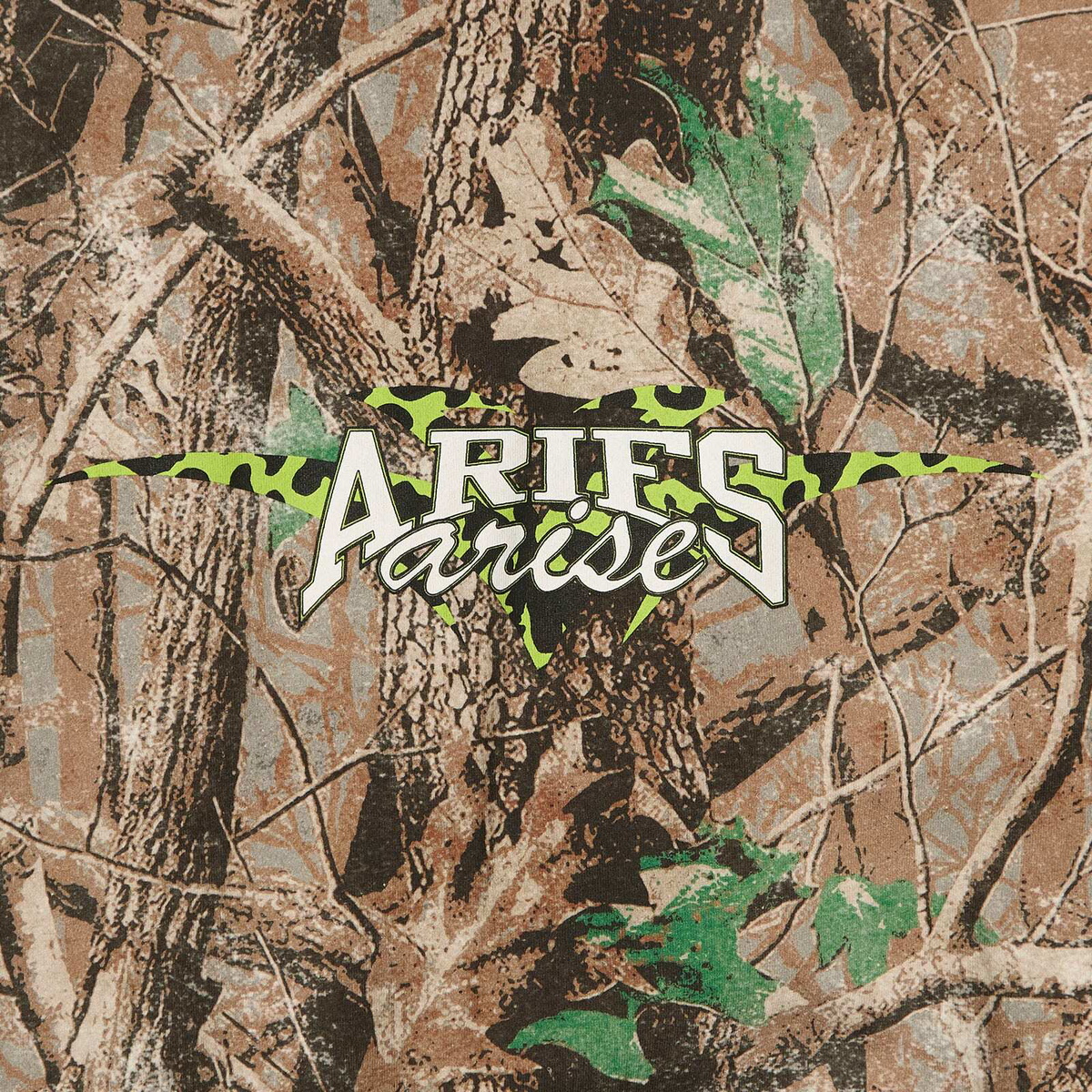 END. x Aries Moto Dodgem T-Shirt in Camo