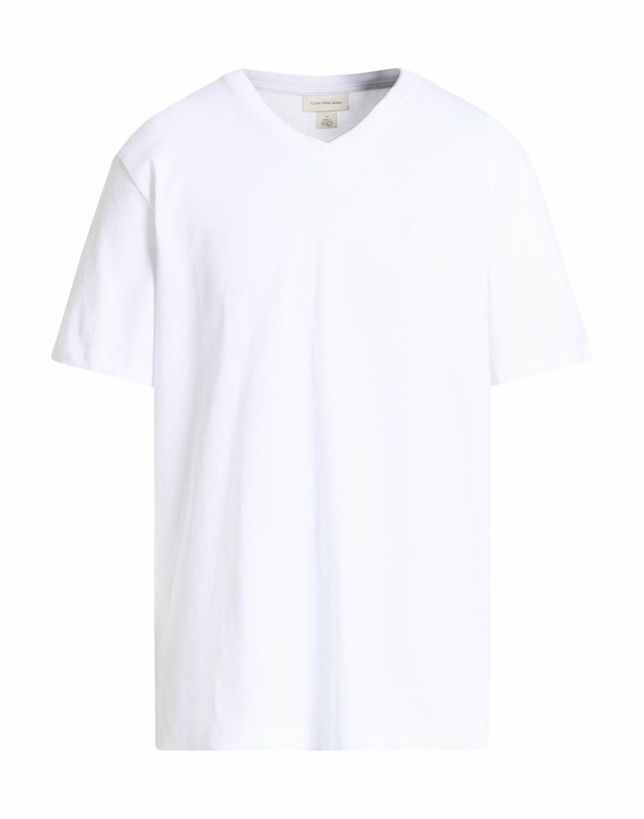 Photo: Calvin Klein Jeans Mens T-shirt in White