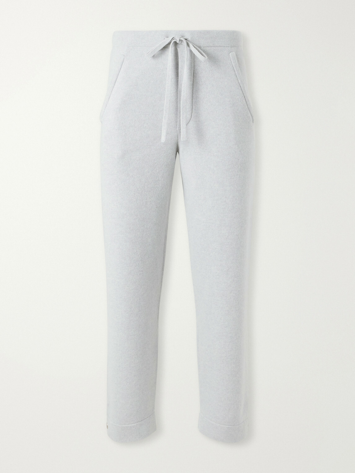 God's True Cashmere - Straight-Leg Cashmere Trousers - Gray