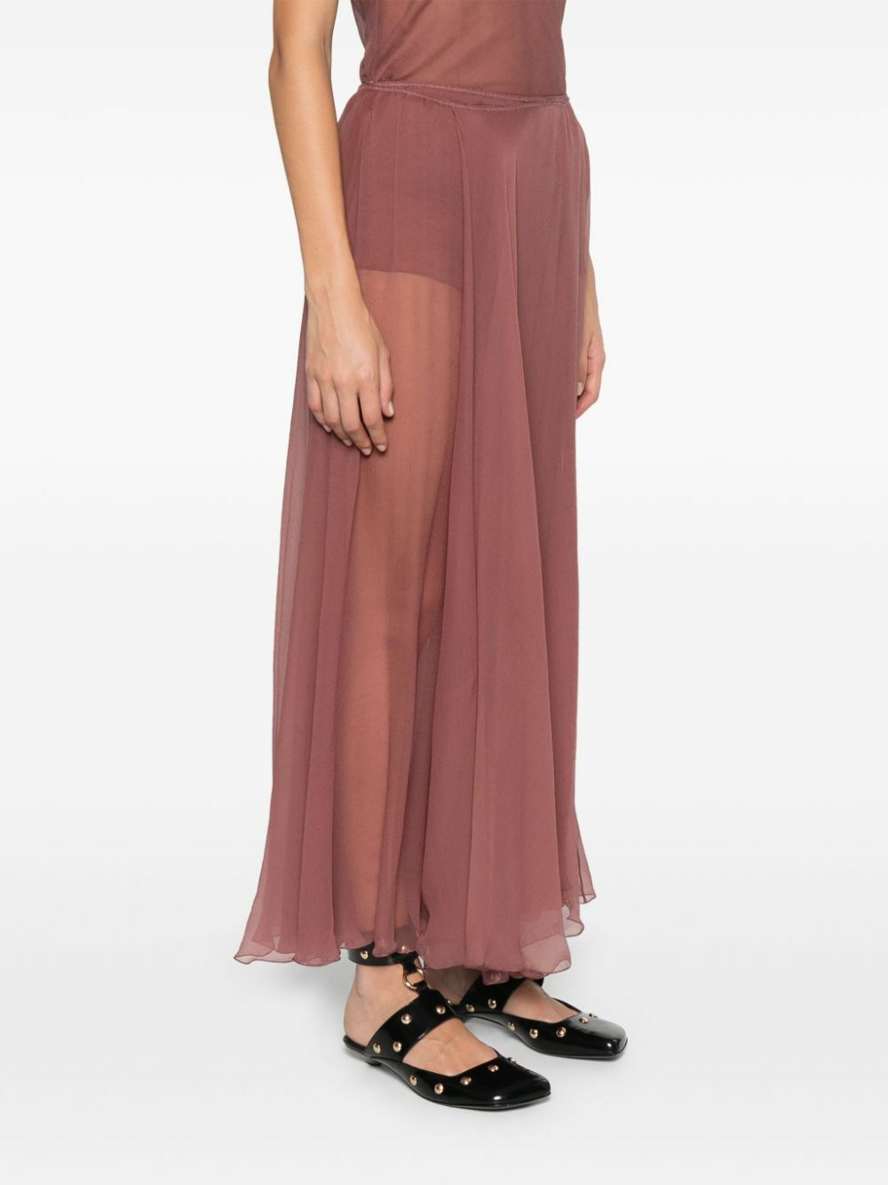 Chloé Flou Midi Skirt