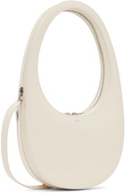 Coperni Off-White Gloss Crossbody Swipe Bag
