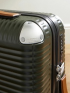 FPM Milano - Bank Zip Deluxe M 55cm Leather-Trimmed Polycarbonate Spinner Carry-On Suitcase
