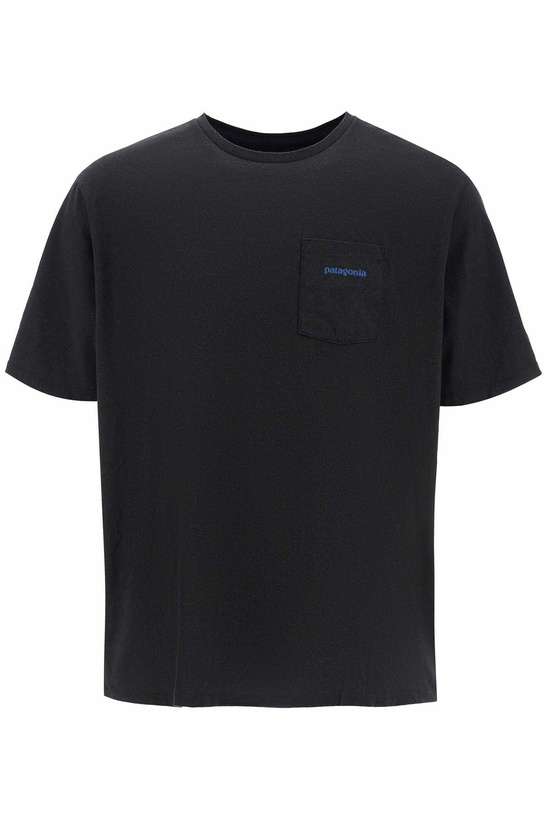 Photo: PATAGONIA responsibili-tee pocket t Black