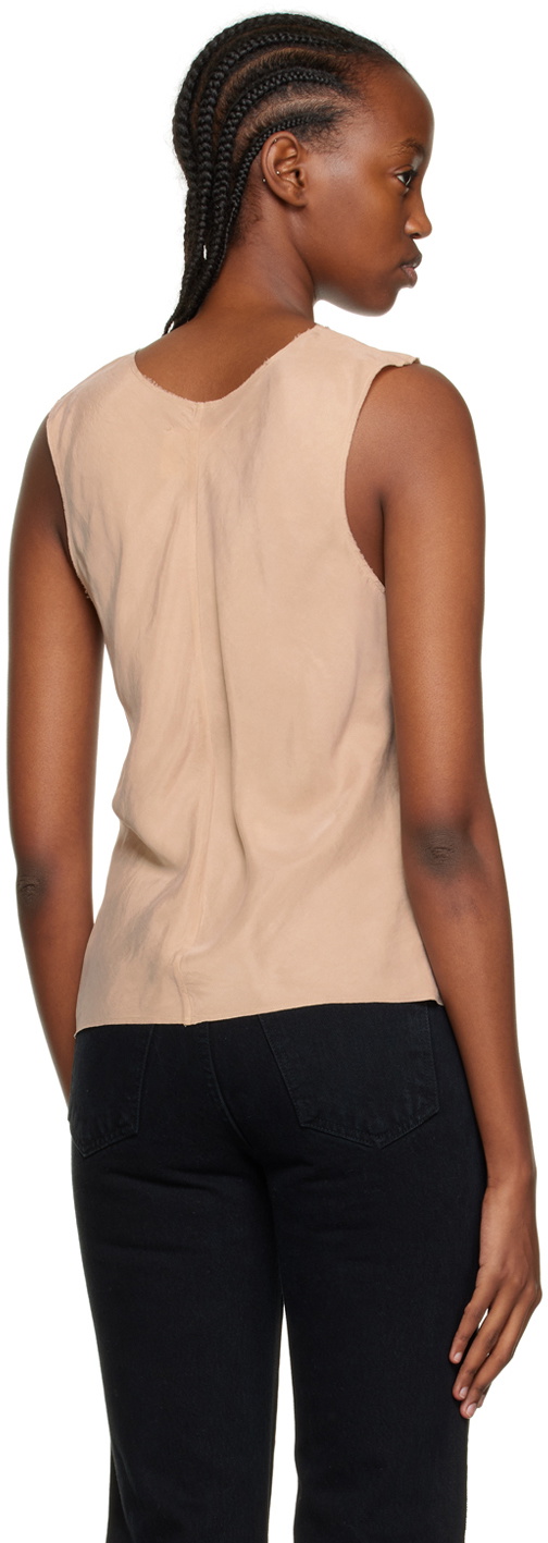 Gabriela Coll Garments Beige No.159 Tank Top
