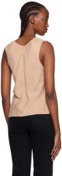 Gabriela Coll Garments Beige No.159 Tank Top