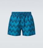 Frescobol Carioca Rio printed swim trunks