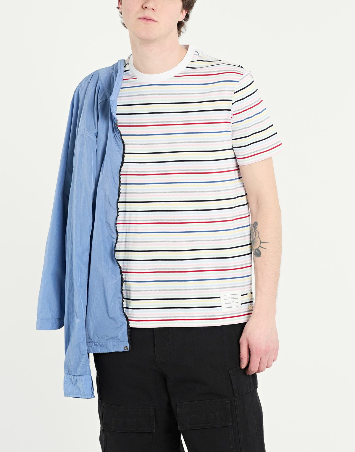 Thom Browne Mens T-shirt in White