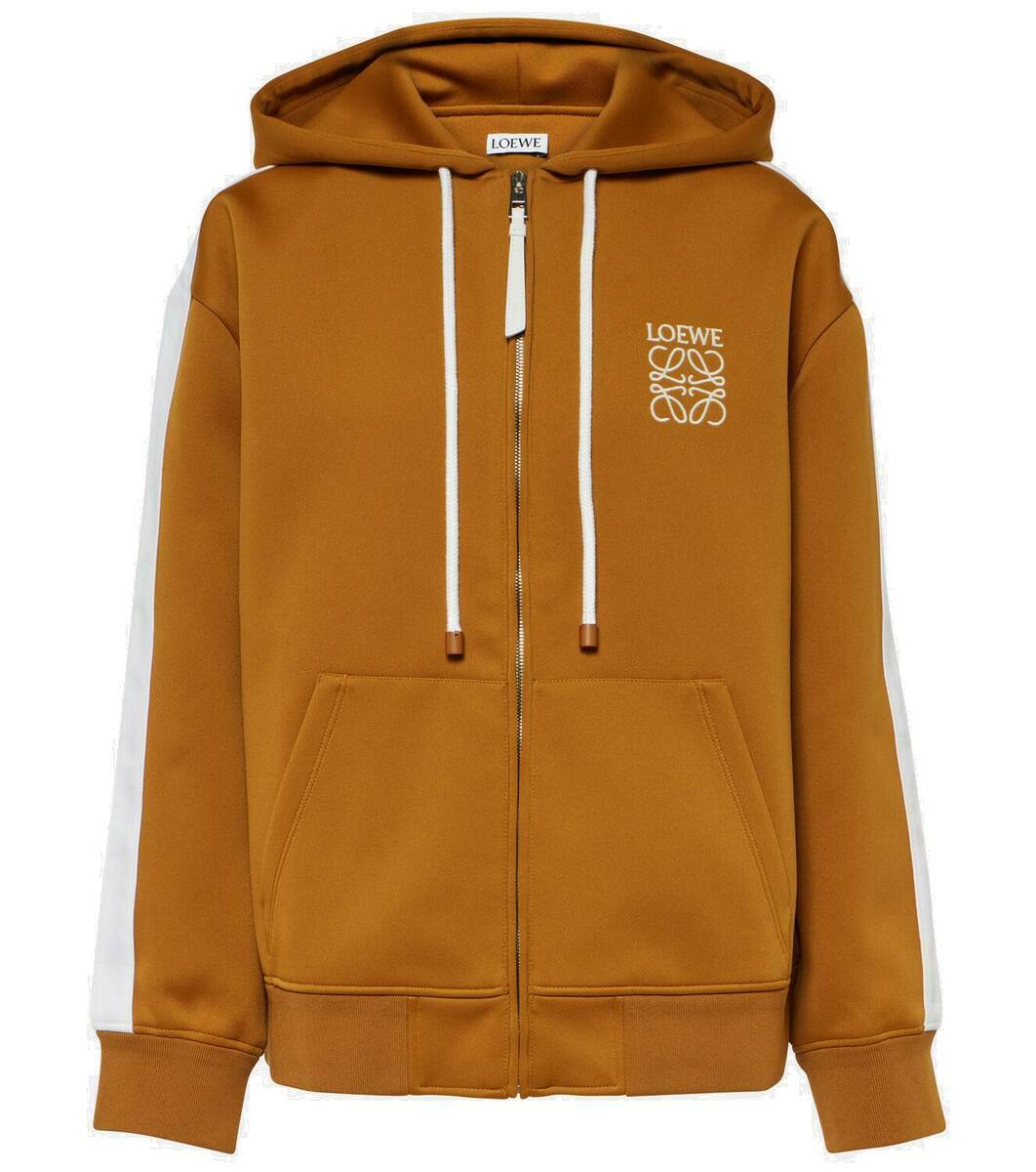 ジャケット・アウター LOEWE stripe seersucker blouson Loewe - Striped Cotton Jacket - Men - White Loewe