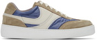 Dries Van Noten Blue & Grey Lace-Up Sneakers