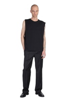 Helmut Lang Tank Top In Black Cotton