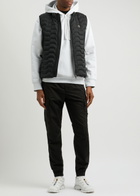 Moose Knuckles Granite Quilted Nylon Gilet Black