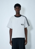 Y-3 Padded Logo Motif T-Shirt