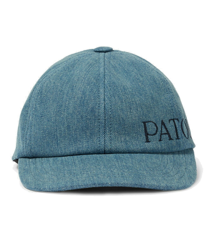 Photo: Patou Logo denim baseball cap