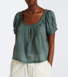 Dôen Frederica cotton voile top