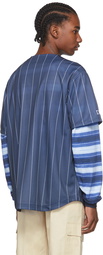 Dime Blue Polyester Shirt