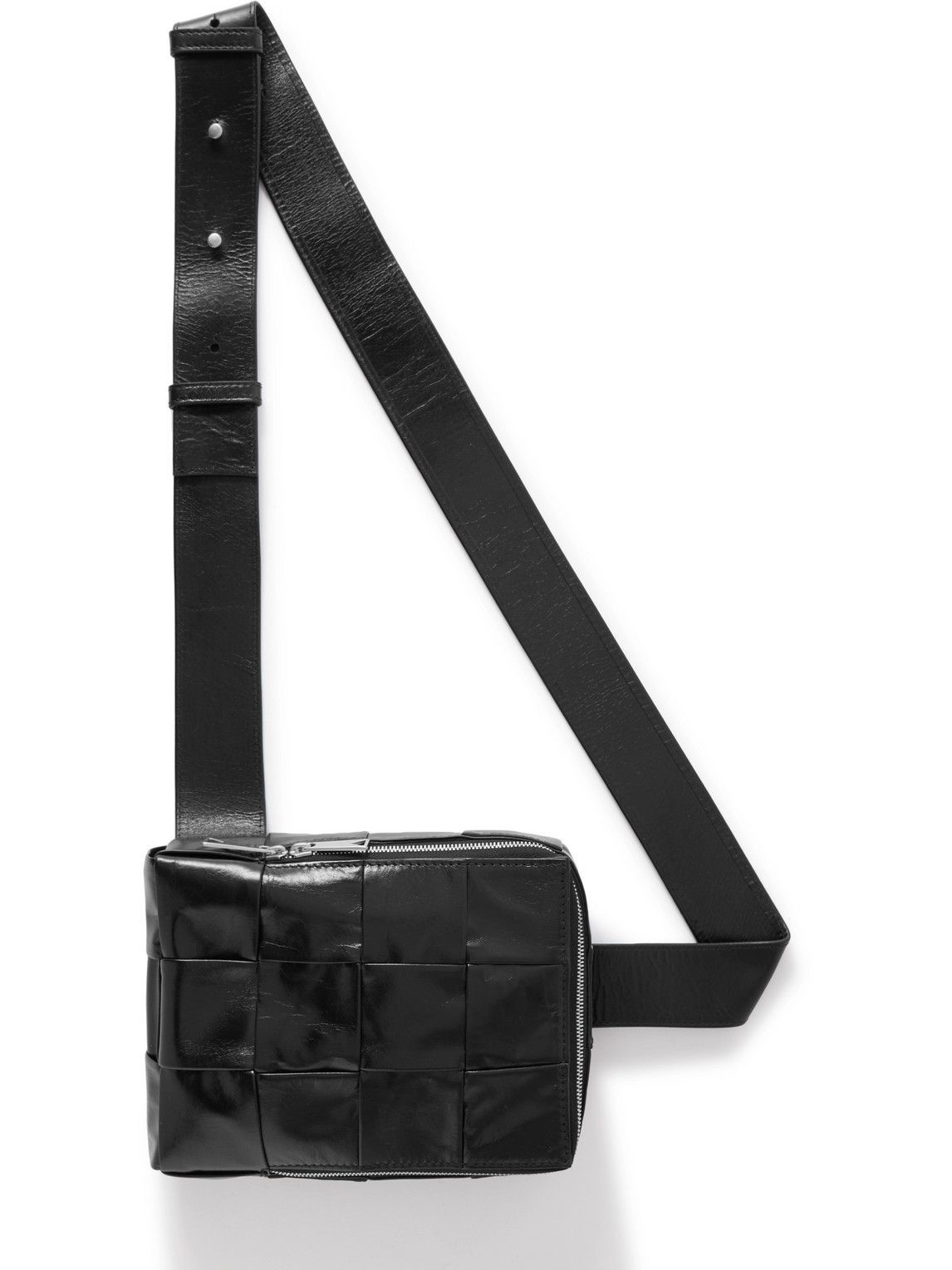 Bottega Veneta - Cassette Mini Intrecciato Leather Messenger Bag Bottega  Veneta