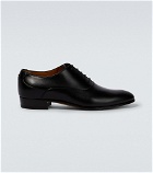 Gucci - Double G leather Derby shoes