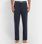 Hugo Boss - Stretch-Micro Modal Pyjama Trousers - Blue