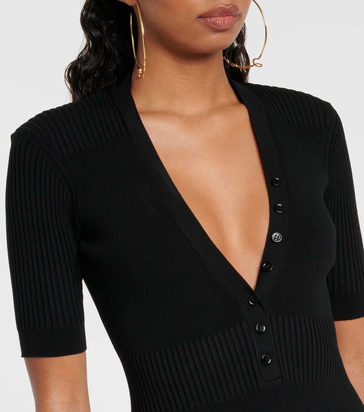 Jacquemus Le Body Yauco ribbed-knit bodysuit Jacquemus