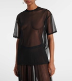 The Frankie Shop Zolli sheer mesh T-shirt