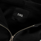 END. Newcastle Zip Hoodie in Black