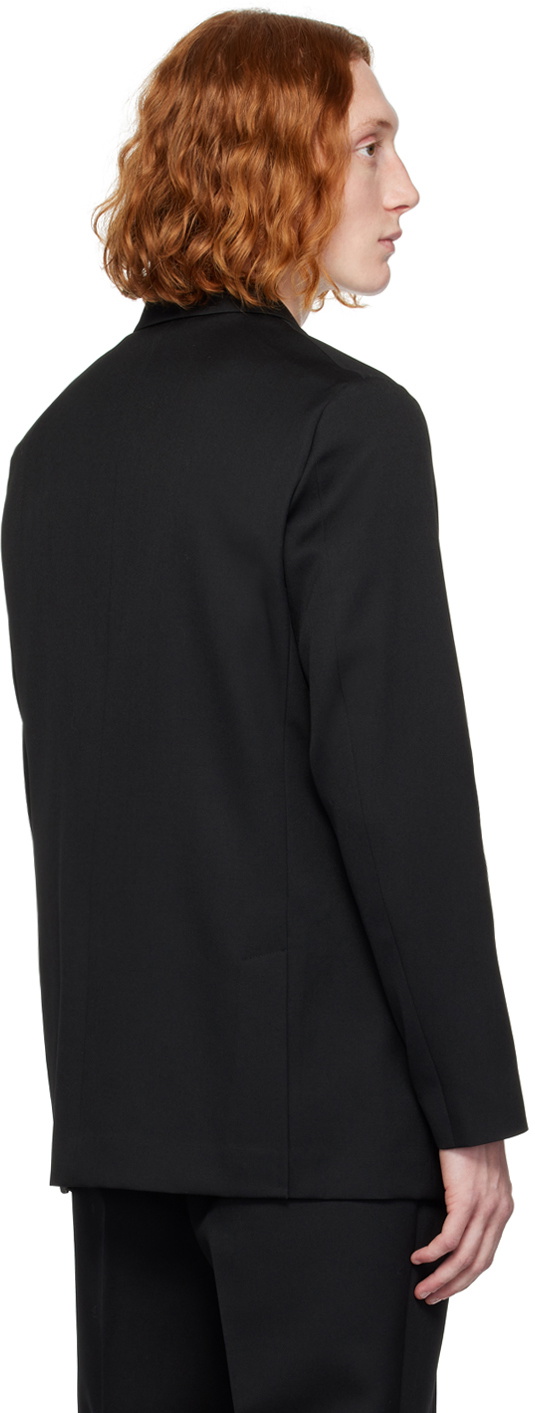 RAINMAKER KYOTO Black Double-Breasted Blazer