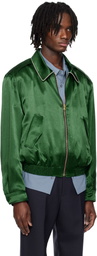 RECTO Green 80s Fluid Ben Jacket