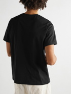 A.P.C. - Item Logo-Print Cotton-Jersey T-Shirt - Black