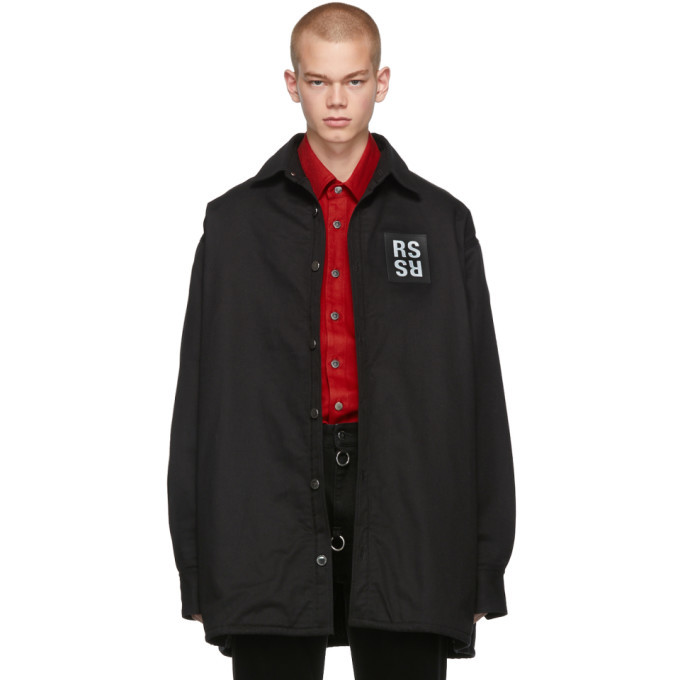 RAF SIMONS 21aw big fit denim shirt-