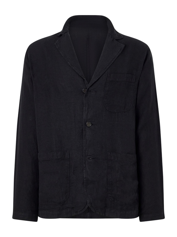 Photo: Corridor - Linen Blazer - Black