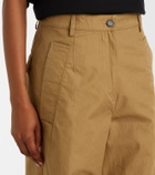 Dries Van Noten Cotton wide-leg pants