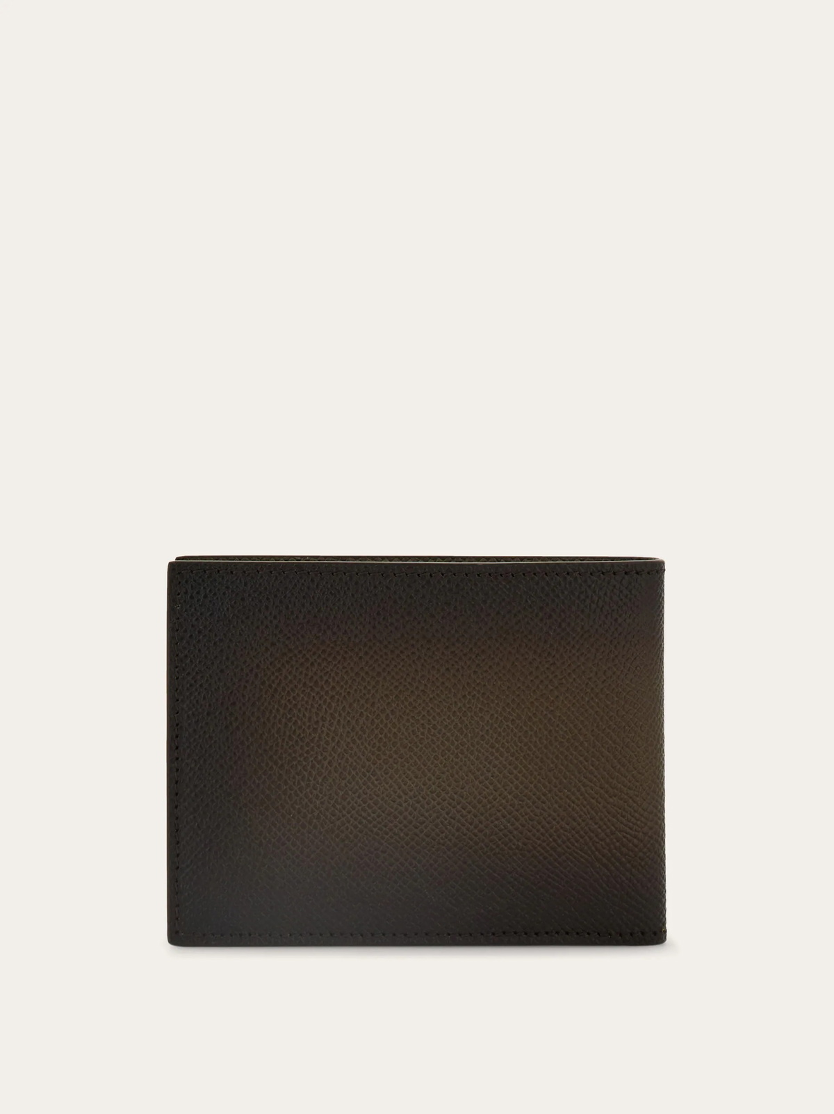 Ferragamo Mens Gancini wallet in Green