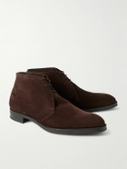 Edward Green - Shanklin Suede Chukka Boots - Brown