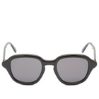 Loewe Eyewear Slim Square Sunglasses in Black/Grey 