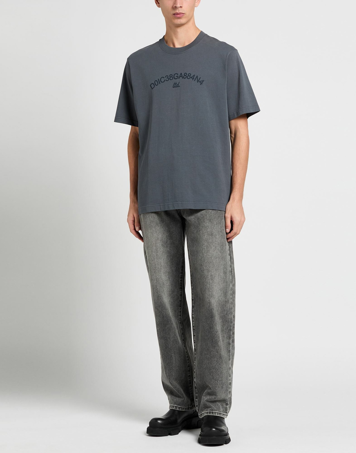 Dolce & gabbana Mens T-shirt Lead
