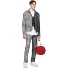 Thom Browne Navy Funmix Golf Jacket