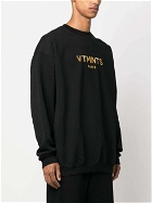 VTMNTS - Logo Embroidered Sweatshirt