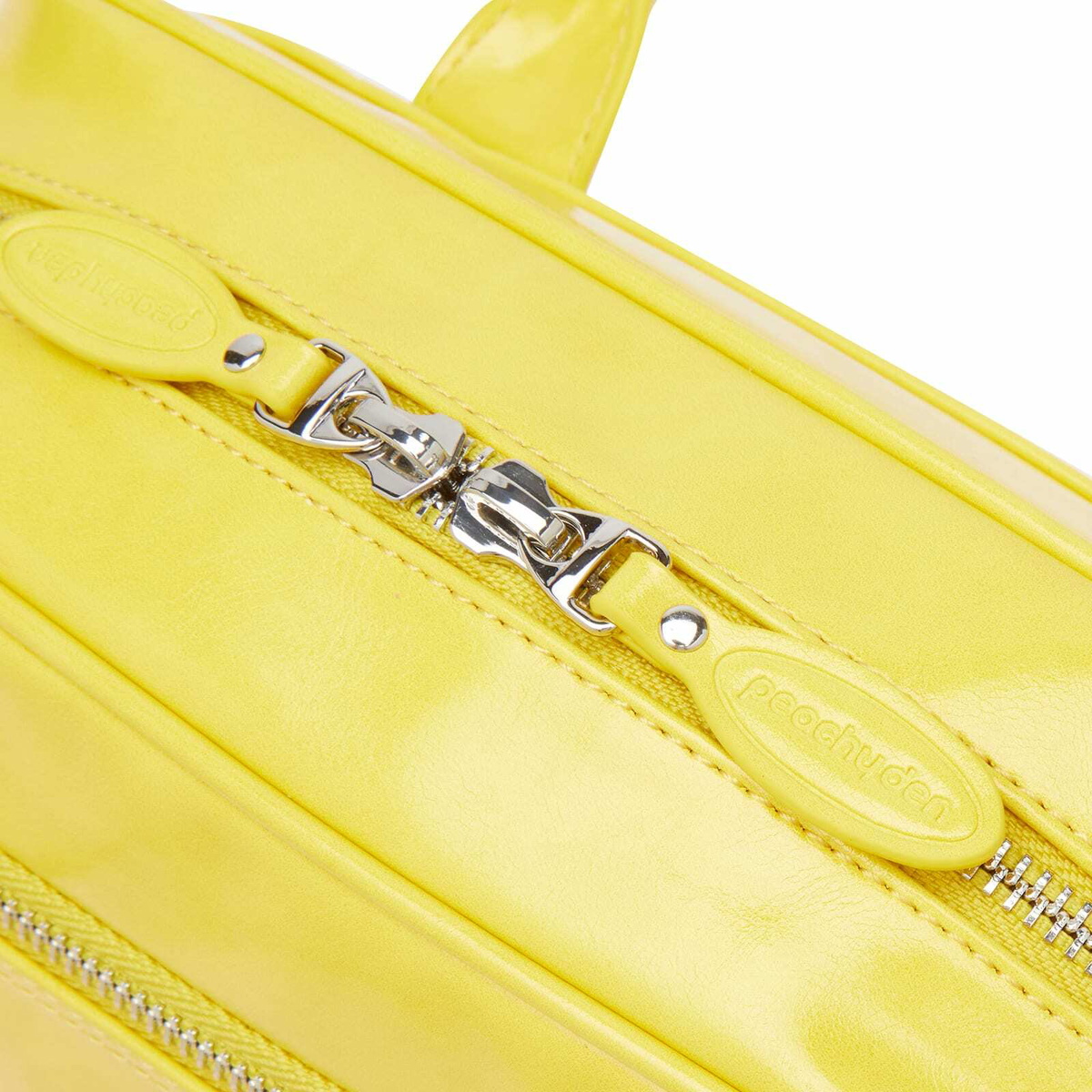 Peachy Den Women's Bowler Bag Mini in Banana 