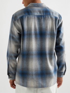 Pendleton - The Original Board Camp-Collar Checked Virgin Wool Shirt - Blue