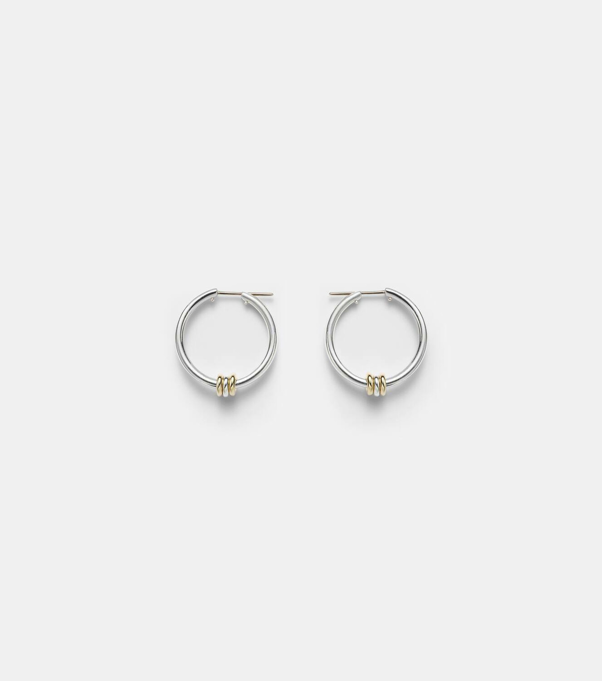 Spinelli Kilcollin Argo sterling silver and 18kt gold earrings