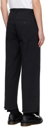 RICE NINE TEN Black Cover Up Trousers