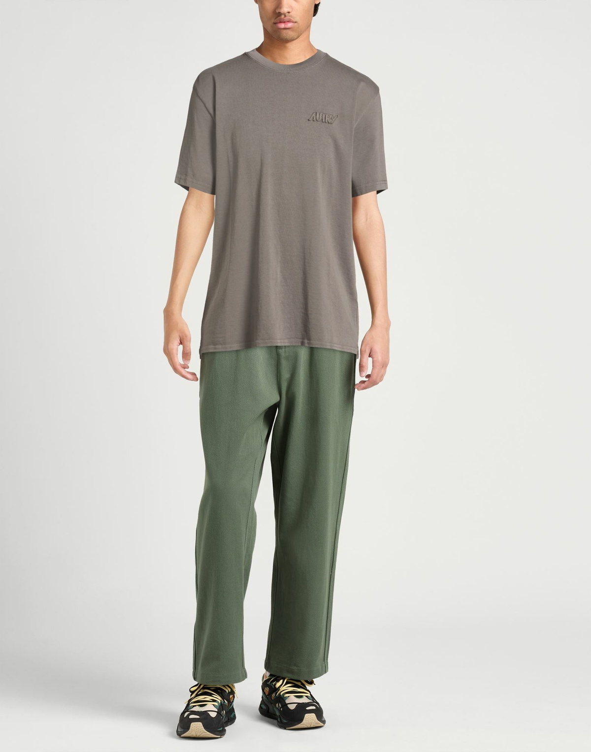 Autry Mens T-shirt in Grey