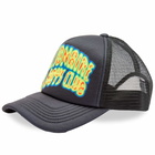 Billionaire Boys Club Men's Heat Map Arch Logo Trucker Cap in Black