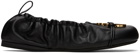 JW Anderson Black Anchor Ballerina Flats