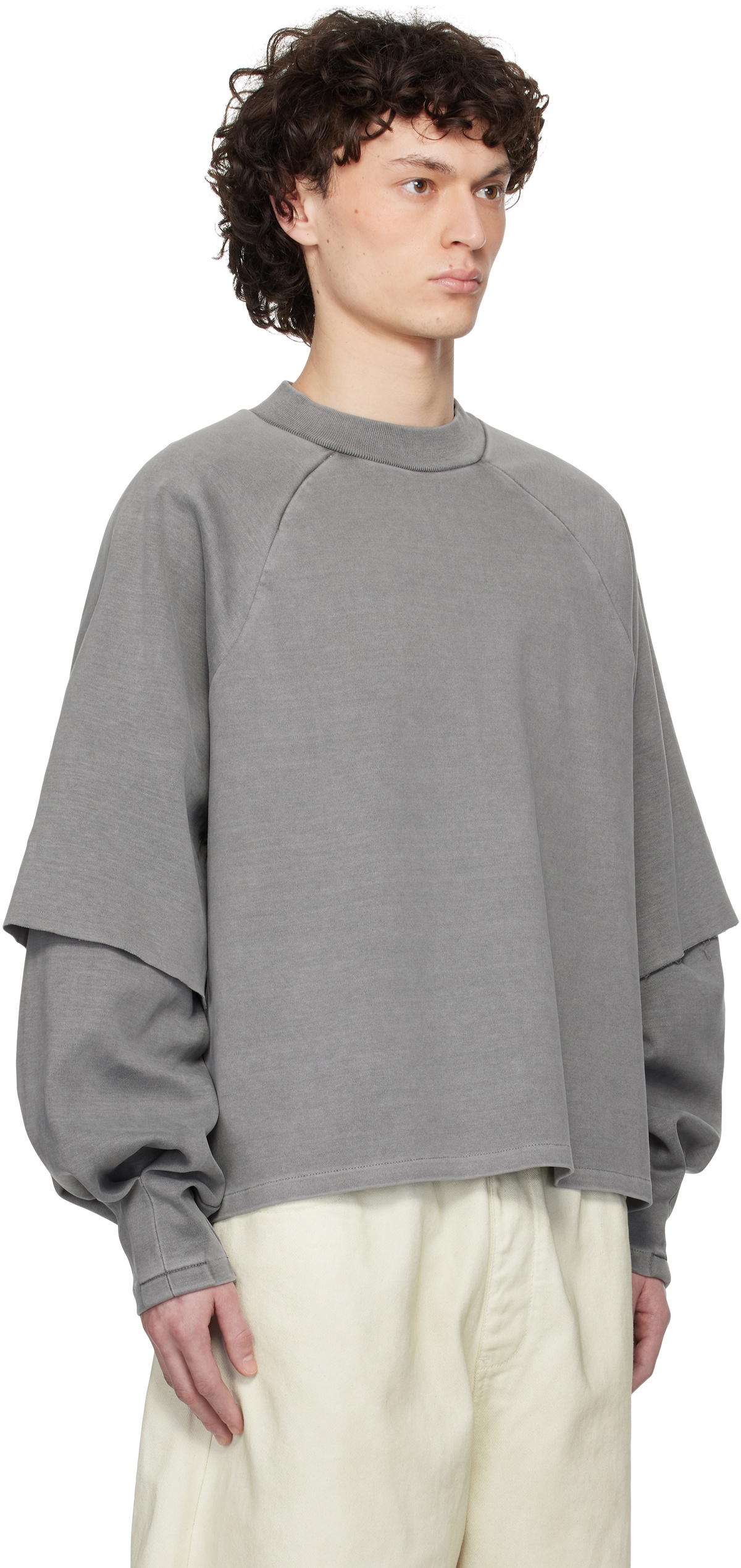 Seventh Gray Raglan Layered T-shirt