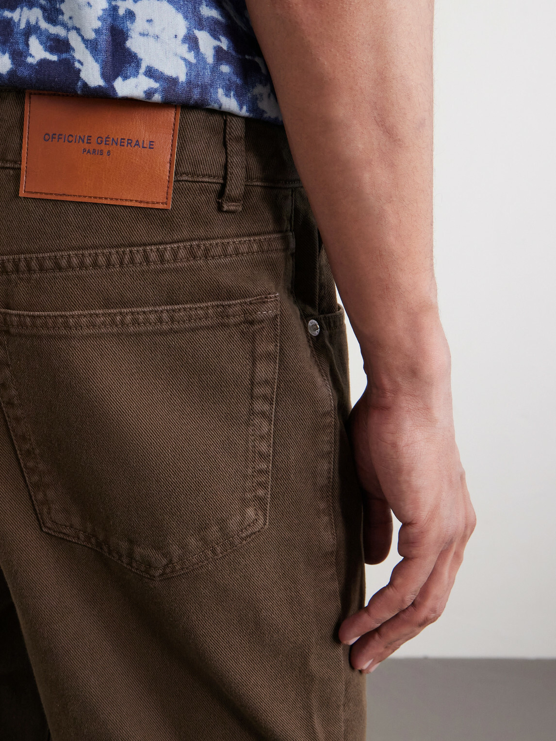 Officine Générale - Straight-Leg Jeans - Brown
