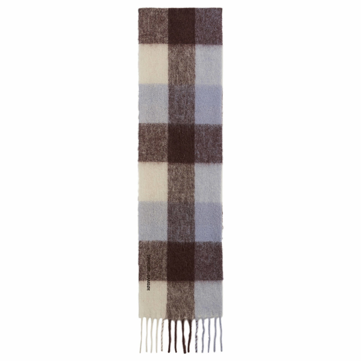 Samsøe Samsøe Women's Alex Scarf in Wisteria Check 