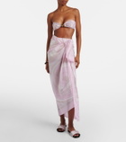Pucci Iride cotton beach cover-up