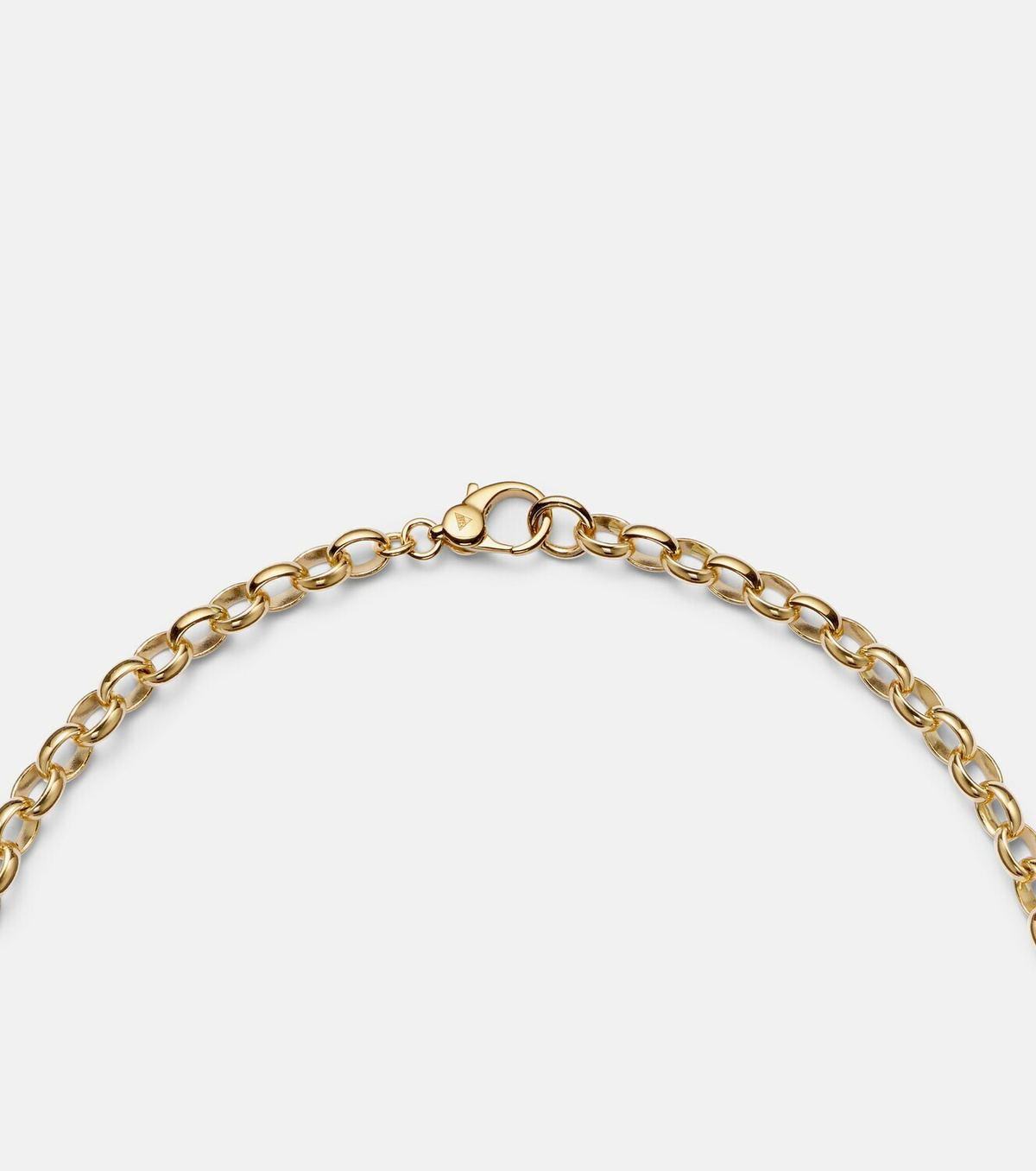 FoundRae Infinite Gratitude 18kt gold pendant necklace with diamond